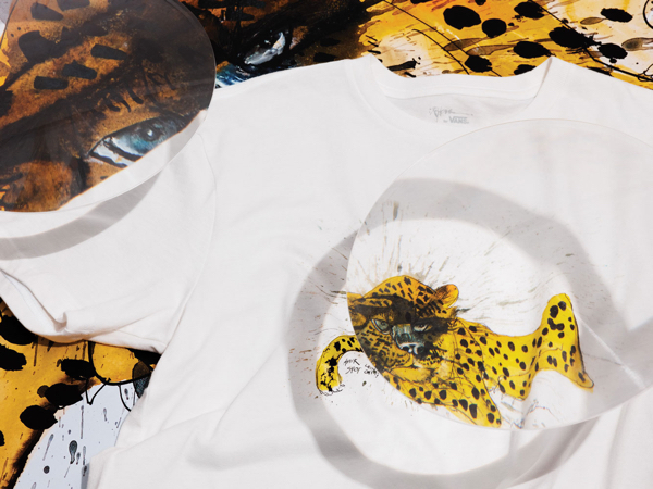 Ralph Steadman Vans Leopard White