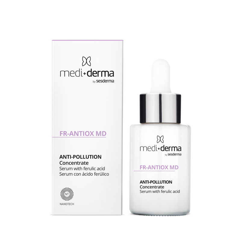 MEDIDERMA FR - ANTIOX MD ANTI-POLLUTION Concentrate (275 zł/30 ml) liposomowe serum z kwasem ferulowym