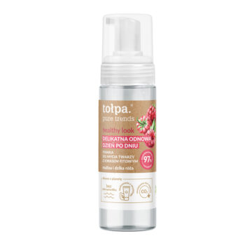 tołpa.® pure trends healthy look pianka do mycia twarzy z kwasem fitowym,  21,99 zł|150 ml