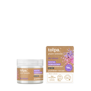tołpa.® pure trendsde-stress krem do twarzy, regenerujący, na noc  27,99 zł|50 ml