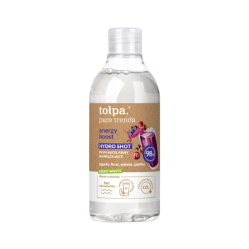 tołpa.® pure trendsenergy boost płyn micelarny nawilżający,   20,99 zł|400 ml