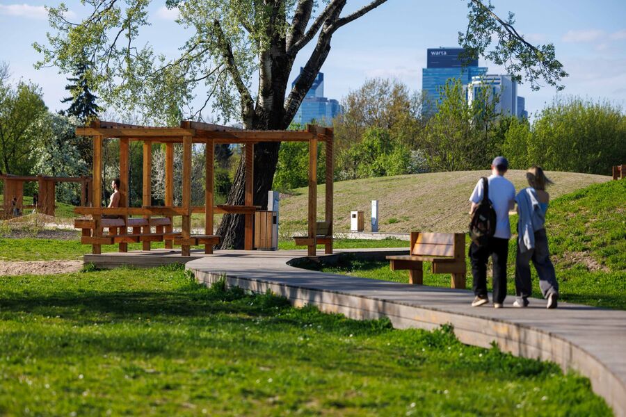 Pole Mokotowskie projekt WXCA