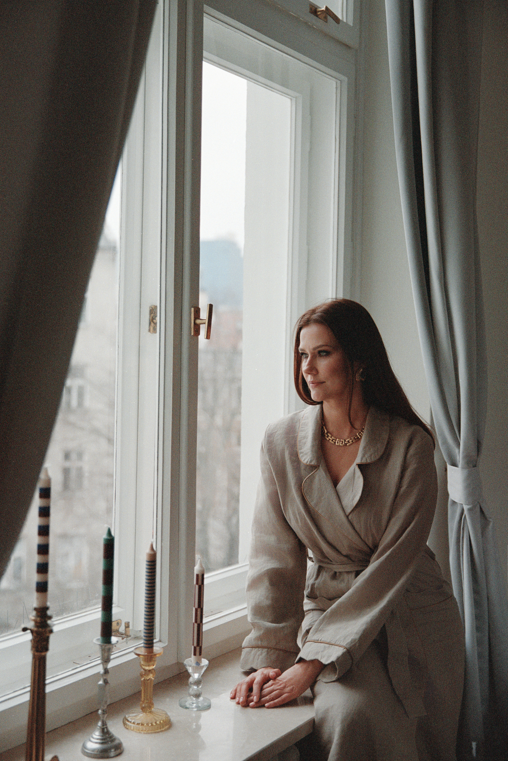 Szlafrok BAobaden Salomea latte